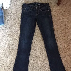 American Eagle skinny kick jeans